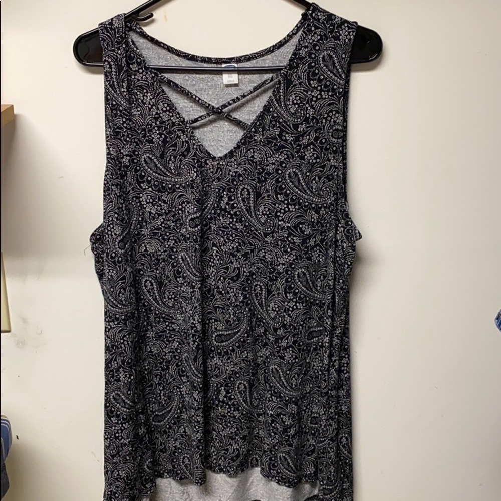 Old Navy Patterned Tank Top
